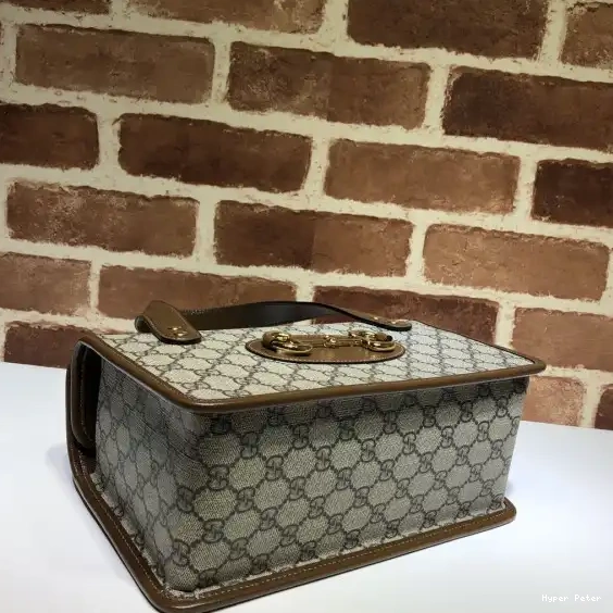 Hyperpeter bag Horsebit GUCCI top small handle 1955 0607